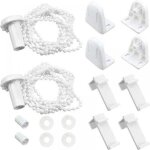 [jamais utilis�] lot de 2 mecanisme store enrouleur, accessoires pour store enrouleur, fixation pour ...