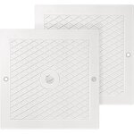 2 pack 10' couvercle de piscine skimmer couvercle, remplacement couvercle de piscine skimmer compatible ...