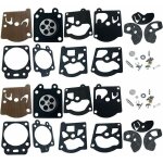 2 packs carbu kit de r�paration, membrane et joints pour carburateur walbro k10 - wat wa & wt s�ries ...