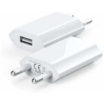 (2 pack) usb mural chargeur secteur 5v 1a adaptateur universel prise compatible avec i phone xs max xr ...