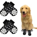 [jamais utilis�] 2 paires chaussettes anti - d�rapantes chien chat, chaussettes antid�rapantes pour chiens, ...