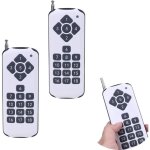 2 pc accessoires pour outils multifonctions - t�l�commande rf ask 18 canaux 433 mhz 18 touches, �metteur ...