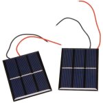 2 pcs 1. 5v 400ma 80x60mm micro - mini cellules solaires de puissance pour panneaux - projets bricolage ...