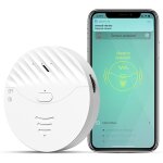 2 pcs alarme de porte et fentre wifi:alarme intelligente pour fentre, capteurs de vibrations avec alarme ...