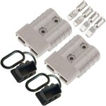 2 pcs batterie connecteur 600v 50a 50amp batterie connexion rapide prise de connecteur pour voiture van ...