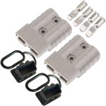 2 pcs batterie connecteur 600v 50a 50amp batterie connexion rapide prise de connecteur pour voiture van ...