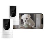 2 pcs camra surveillance 2. 4g wifi - interieur camra 1080p - vision nocturne infrarouge - dtection ...