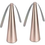 2 pcs fly fan for table picnic gold fly fan outdoor food fruit fans for indoor outside meal table fly ...