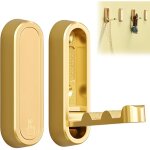 2 pcs folding wall hooks crochet dor� mural patere pliable � 90 degr�s crochets magn�tiques invisibles ...