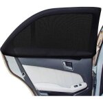 2 pcs pare solaire voiture b�b�, chaussette voiture pare soleil protection uv, universel voiture pare ...