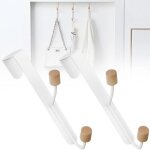 2 pcs pat�res doubles crochet seche serviette crochet de porte sans percage pat�re de porte � suspendre ...