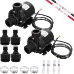 2 pcs pompe a eau 12v, mini pompe à eau submersible moteur sans balais 800l / h 5m mini pompe à eau submersibl ... 2 pcs pompe a eau 12v, mini pompe à eau submersible moteur sans balais 800l / h 5m mini pompe à eau submersibl ...