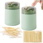 2 pcs porte - cure - dents automatique, bo�te de cure - dents cr�ative, distributeur de cure dent bo�te ...