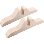 2 pcs support paravent bois, pieds amovibles, bureau diviseur, si�ge d'entr�e, m�nagers