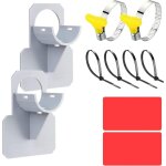 2 pcs support de tuyau d'eau, emp�che de tomber, accessoire de piscine, pour tuyaux d'un diam�tre de ...