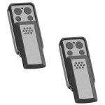2 pcs tlcommande pour portail 114253 compatible avec avidsen 114253 104257 104251