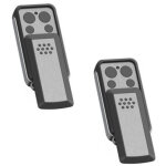 2 pcs t�l�commande pour portail 114253 compatible avec avidsen 114253 104257 104251
