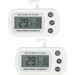 2 pcs thermomtre pour rfrigrateur conglateur numrique temprature - 20  50c avec crochet, cran ...