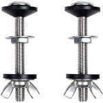 2 pcs toilette split r�servoir d'eau vis de fixation accessoires assis r�servoir d'eau fixation connexion ...