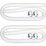 2 pcs tuyau de rechange de piscine 32mm, pctuyau de piscine, tuyau de remplacement de pompe de filtration ...
