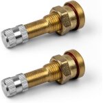 2 pcs valve pneu sans chambre, v3 - 20 - 1 travers valve de pneu tige, 45mm, adaptateur de valve en cuivre ... 2 pcs valve pneu sans chambre, v3 - 20 - 1 travers valve de pneu tige, 45mm, adaptateur de valve en cuivre ...