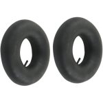 2 pi�ces 145 / 70 - 6 chambre � air de pneu avec caoutchouc de tige de valve droite pour 90cc go karts ...