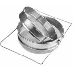 2 pices acier inoxydable double passoire  miel apiculture apiculteur filtre extraction de miel trich ...
