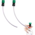 2 pi�ces adaptateur de bouteille avec tuyau transparent pour pistolets haute pression, adaptateur d'extension ...