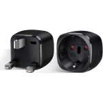 2 pices? adaptateur prise anglaise, adaptateur de voyage france vers uk, adaptateur de prise pour irlande, ...