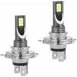 2 pi�ces ampoules h4 phare led dans une bo�te, chariot de lampe led 24w / 1200lm / ip68 �tanche, antibrouillar ...