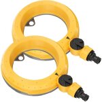 Beijiyi - 2 pièces arroseurs de pelouse à base annulaire, arroseur automatique pour petites et moyennes ... Beijiyi - 2 pièces arroseurs de pelouse à base annulaire, arroseur automatique pour petites et moyennes ...