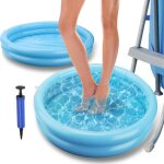 2 pièces baignoire gonflable pour pieds de piscine, pieds propres, bassin de bain de pieds pour échelle ... 2 pièces baignoire gonflable pour pieds de piscine, pieds propres, bassin de bain de pieds pour échelle ...