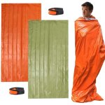 2 pi�ces bivvy, bivy bag portable, sac de couchage survie imperm�able, sac de couchage d'urgence reutilisable ...