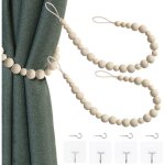 2 pi�ces boh�me embrases pour rideaux, attaches rideaux, embrasses � rideaux - pour mur, ferme, fen�tre, ...