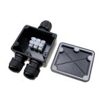 2 pièces boîte de jonction étanche ip68, boite de derivation etanche exterieur, boîtier de connecteur ... 2 pièces boîte de jonction étanche ip68, boite de derivation etanche exterieur, boîtier de connecteur ...