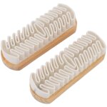 2 pices bottes de neige daim brosse chaussures nettoyant crpe brosse daim mat chaussures purateur ...