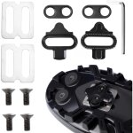 2 pi�ces cales v�lo antid�rapantes avec plaques grip, cales v�lo 2 trous, set cales chaussures p�dales ...