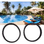 2 pi�ces de chenilles de pneus de nettoyage de piscine pour mx6 mx8 mx9, r0526100, accessoires de remplacement ...
