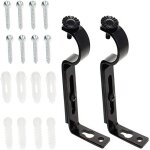 2 pi�ces cintres de cadre t�lescopique pour tringles � rideaux, supports pour supports de tringle � rideaux, ...