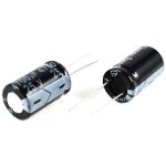 2 pi�ces condensateur �lectrolytique radial 4700uf 25v 105�c noir 26x16mm