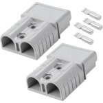 Csparkv - 2 pièces connecteurs de bornes de batterie voiture, 120a 600v prise de connecteur rapide de ... Csparkv - 2 pièces connecteurs de bornes de batterie voiture, 120a 600v prise de connecteur rapide de ...