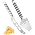 2 pi�ces couteau fromage, couteau � fromage set, acier inoxydable couteaux � fromage, ensemble de couteaux ...
