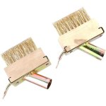 2 pi�ces d�sherbage brosse m�tallique outils patio mauvaises herbes brosse head set remplacement jardinage ...