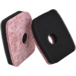 2 pi�ces filtre � air pour stihl bg56 bg66 sh56 sh86 br200 souffleur remplacer r�f�rence 4241 120 1800 ...