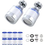 2 pi�ces filtre robinet anti calcaire, filtre anti calcaire robinet, filtre eau robinet avec 10 �l�ments ...