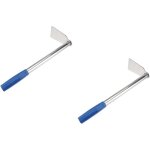2 pi�ces houe de jardinage outil de houe de jardin outil de desserrage houe mara�ch�re outil d'ameublissement ...