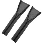 2 pi�ces housse de protection pour accoudoirs de fauteuil de bureau couvre bras ergonomique avec rembourrage ...