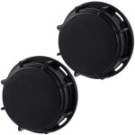 2 pi�ces ibc s60 bouchon cuve, raccords robinet tuyau, raccord cuve 1000 litres, pour vanne cuve 1000l, ...