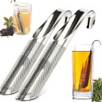2 pi�ces infuseur � th� en acier inoxydable infuseur th�, long manche boule a the, boule � th�, passoire ...