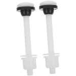 2 pi�ces kit de boulons de fixation abs pour r�servoir de toilettes s�par� accessoires universels pour ...